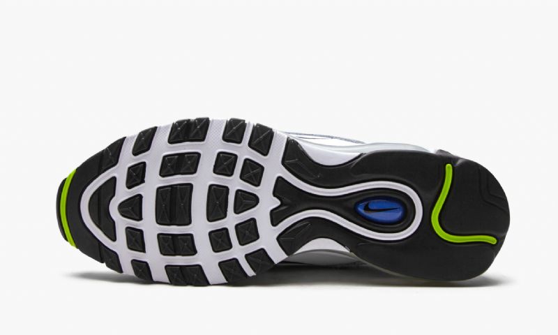 Nike Air Max 97 Kaomoji Férfi / Női Futó Fehér / Udvari Lila-fekete