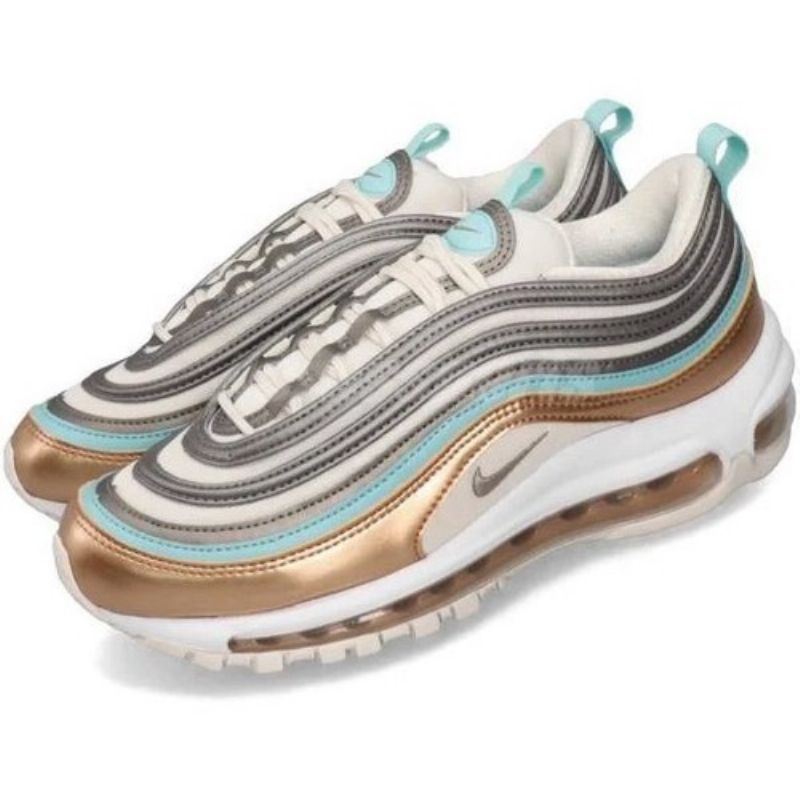 Nike Air Max 97 Lásd Férfi / Női Futó Phantom / Mtlc Pewter-fehér