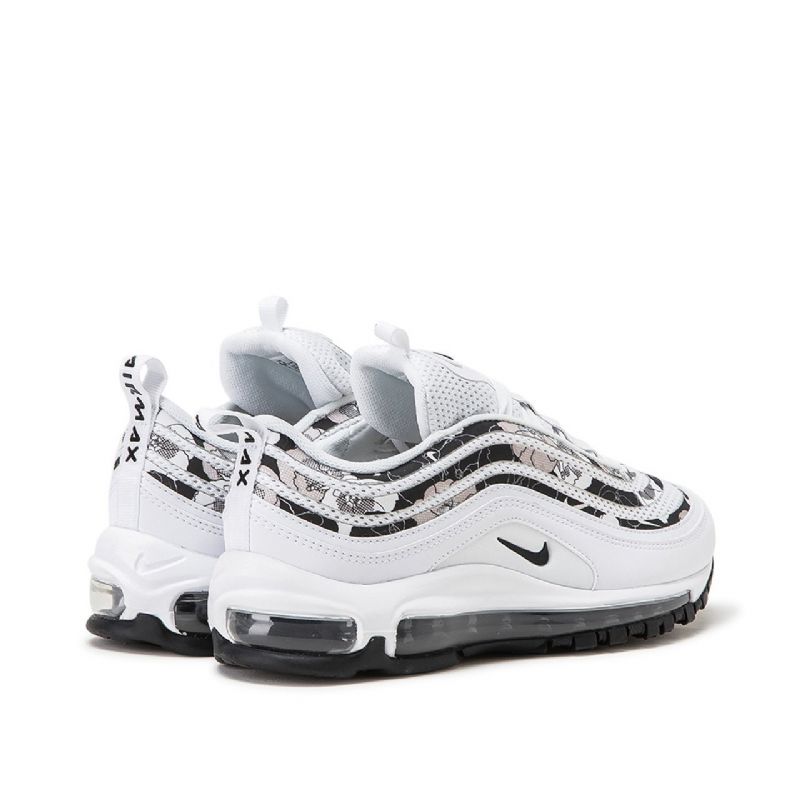 Nike Air Max 97 Lásd Virágos Férfi/női Futó Fehér Fekete