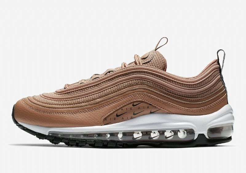 Nike Air Max 97 Lux Férfi / Női Futó Sivatagi Por / Por / Fekete