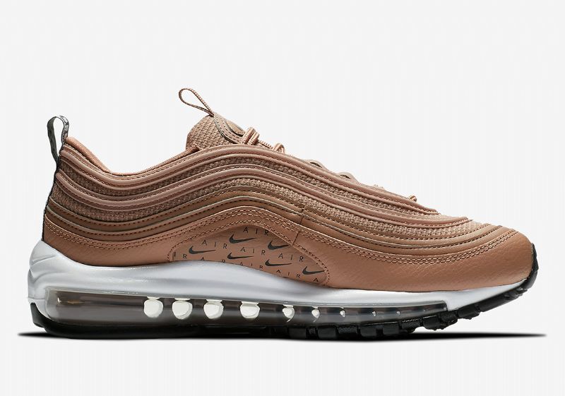 Nike Air Max 97 Lux Férfi / Női Futó Sivatagi Por / Por / Fekete