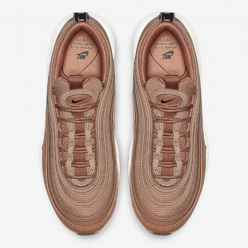 Nike Air Max 97 Lux Férfi / Női Futó Sivatagi Por / Por / Fekete