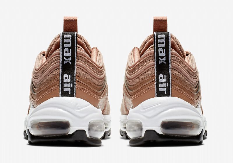 Nike Air Max 97 Lux Férfi / Női Futó Sivatagi Por / Por / Fekete