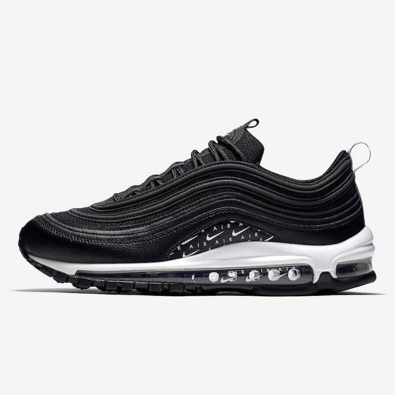 Nike Air Max 97 Lx Férfi / Női Futó Fekete / Fekete-fehér