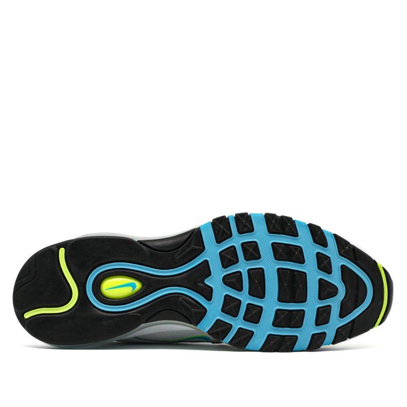 Nike Air Max 97 Marathon Férfi / Női Futó Fehér / Kék Fury / Volt / Fekete / Summit / Vaku