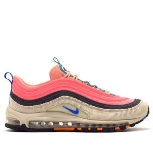 Nike Air Max 97 Marathon Férfi / Női Futóhomok / Királyi Rózsaszín-barna