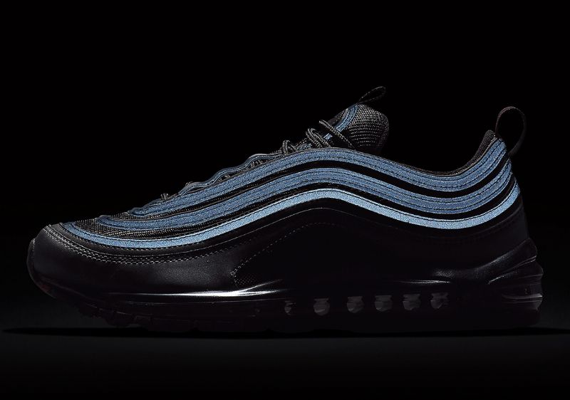 Nike Air Max 97 Metál Hematit Férfi / Női Futó Fekete / Antracit-fémes Hematit-sötétszürke
