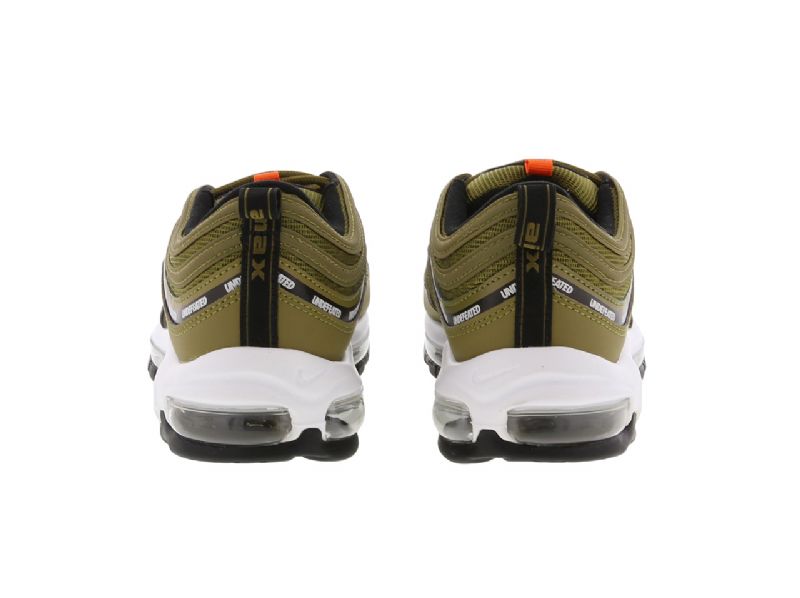 Nike Air Max 97 Militia Zöld Férfi / Női Futó / Fekete / Narancs Blaze / Fehér