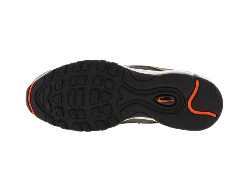 Nike Air Max 97 Militia Zöld Férfi / Női Futó / Fekete / Narancs Blaze / Fehér