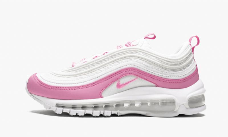 Nike Air Max 97 Női Futó Fehér / Psychic Rózsaszín-fehér