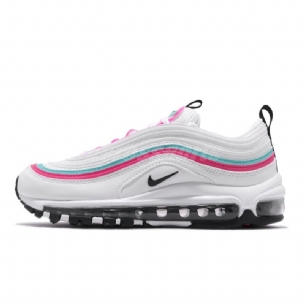 Nike Air Max 97 Női Marathon Női Futó Fehér Rózsaszín Aurora Zöld