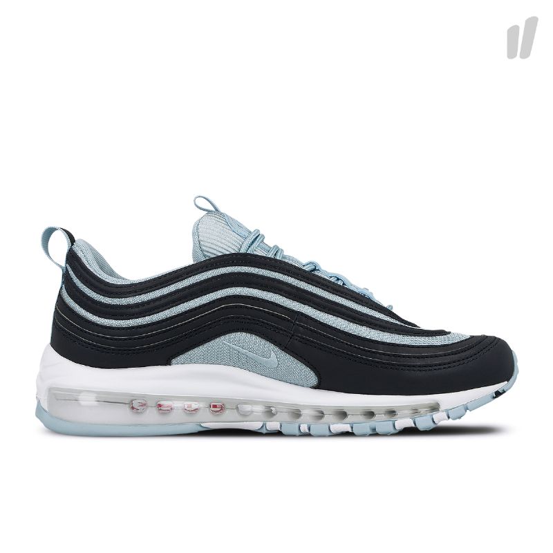 Nike Air Max 97 Ocean Bliss Férfi Futó Sötét Obszidián / Bliss-egyetem Vörös