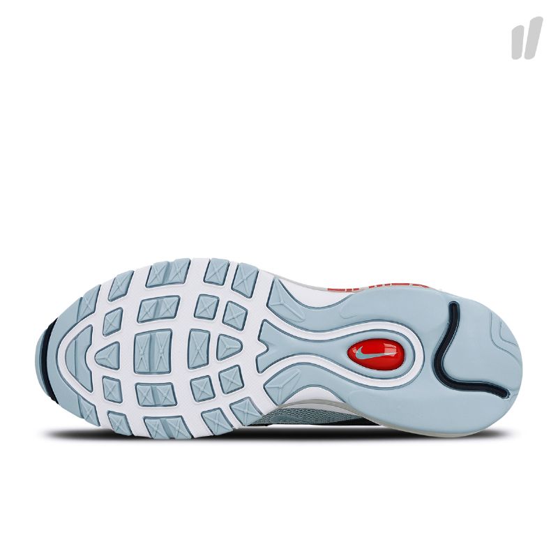 Nike Air Max 97 Ocean Bliss Férfi Futó Sötét Obszidián / Bliss-egyetem Vörös