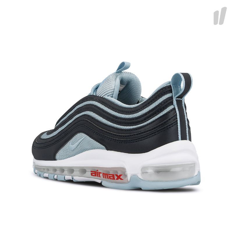 Nike Air Max 97 Ocean Bliss Férfi Futó Sötét Obszidián / Bliss-egyetem Vörös