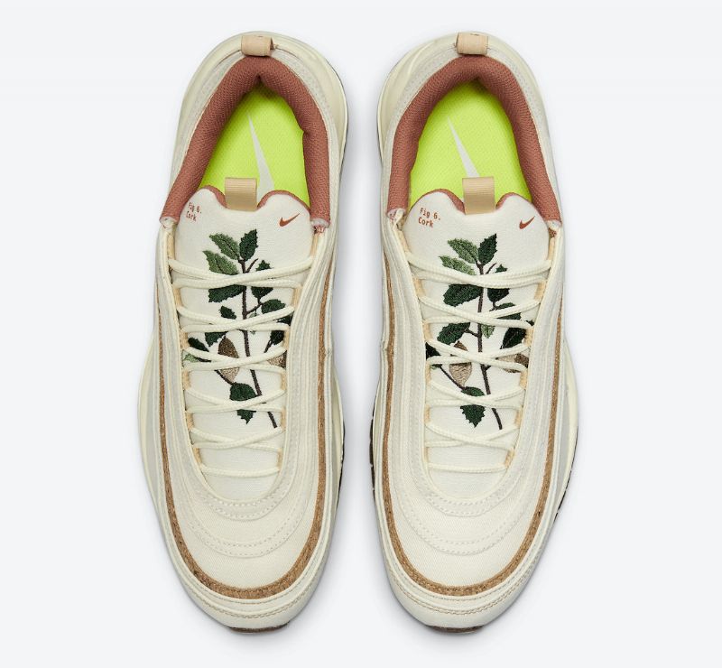 Nike Air Max 97 Parafa Férfi / Női Futó Kókusztej / Lite Sienna-sesame