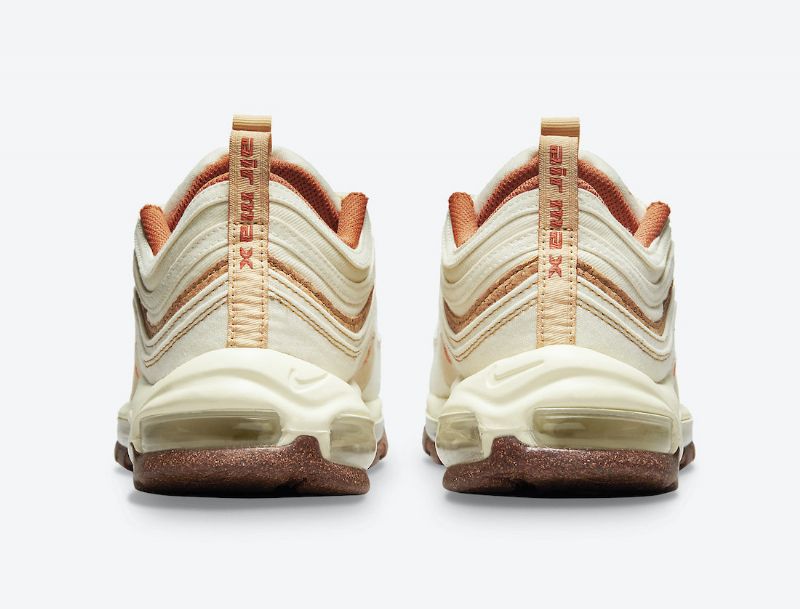 Nike Air Max 97 Parafa Férfi / Női Futó Kókusztej / Lite Sienna-sesame