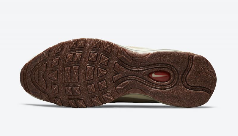 Nike Air Max 97 Parafa Férfi / Női Futó Kókusztej / Lite Sienna-sesame
