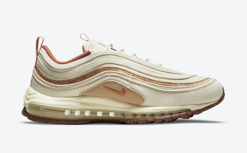 Nike Air Max 97 Parafa Férfi / Női Futó Kókusztej / Lite Sienna-sesame
