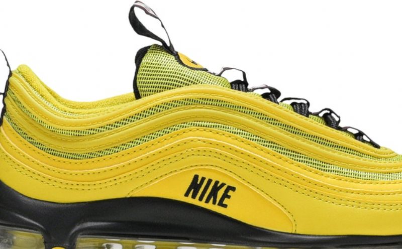 Nike Air Max 97 Premium Férfi / Női Futólámpa Citrom / Fekete /