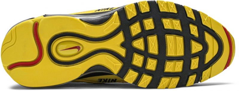 Nike Air Max 97 Premium Férfi / Női Futólámpa Citrom / Fekete /