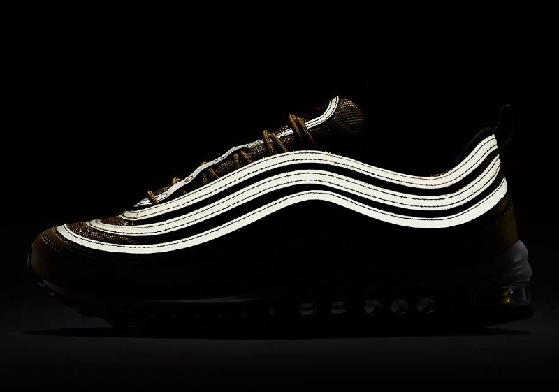 Nike Air Max 97 Qs Marathon Férfi/női Futó Metallic Gold