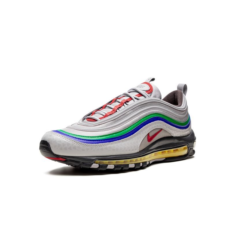Nike Air Max 97 Qs Nintendo 64 Férfi / Női Futóatmoszféra Szürke / Habanero Piros