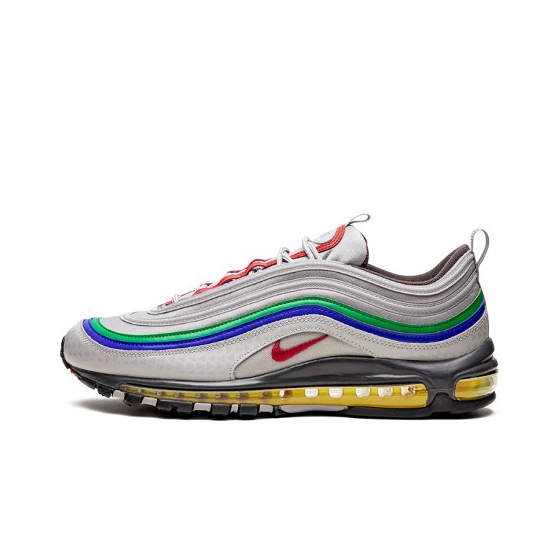 Nike Air Max 97 Qs Nintendo 64 Férfi / Női Futóatmoszféra Szürke / Habanero Piros