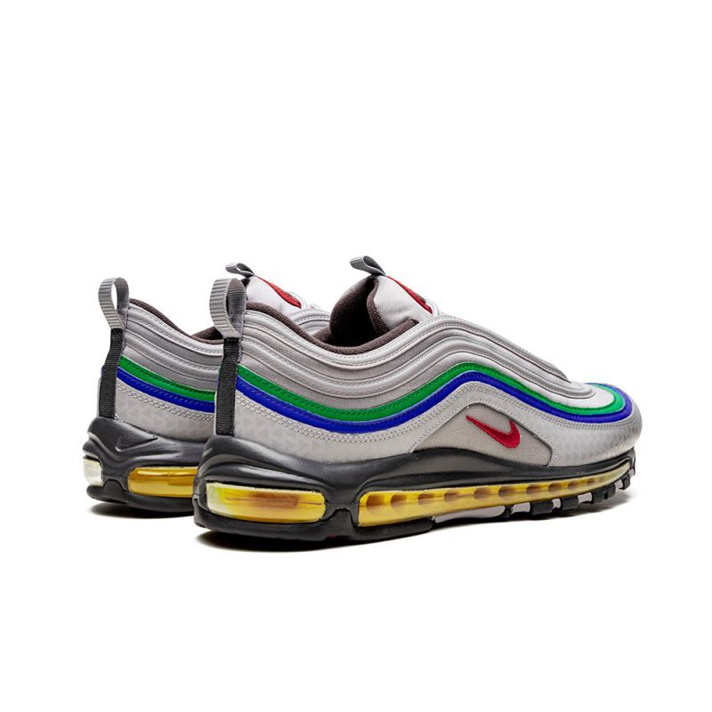 Nike Air Max 97 Qs Nintendo 64 Férfi / Női Futóatmoszféra Szürke / Habanero Piros