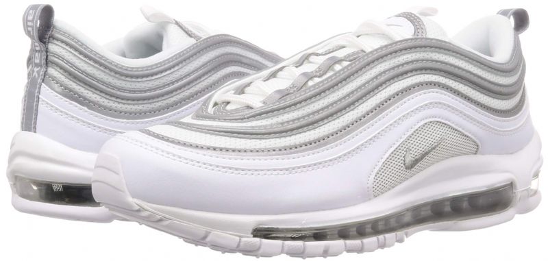 Nike Air Max 97 Reflect Ezüst Férfi / Női Futó Fehér / / Wolf Szürke