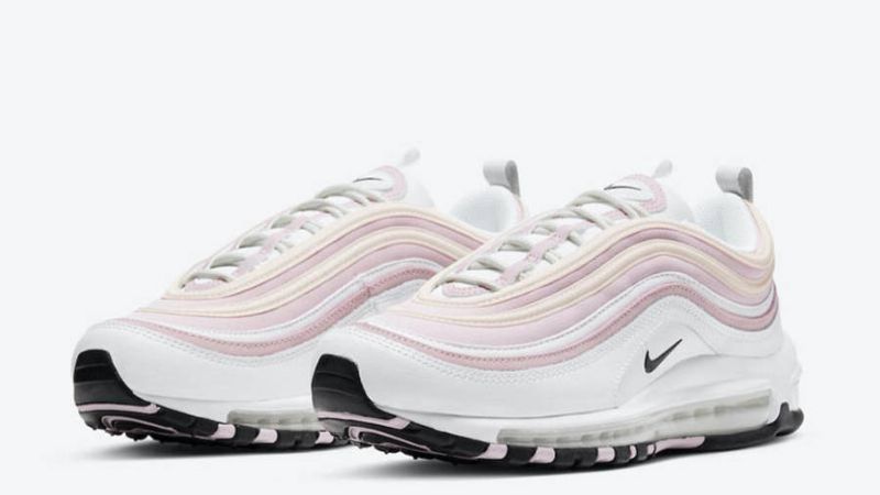 Nike Air Max 97 Rózsaszín Krém Női Futó Fehér / /