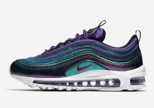 Nike Air Max 97 Se Női Futópálya Lila / Rush Rózsaszín-neptune Kék