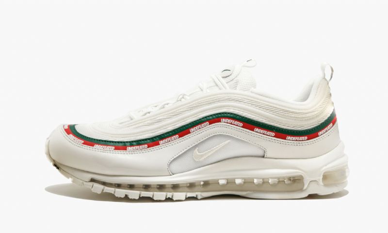 Nike Air Max 97 Undftd Fehér Férfi / Női Futóvitorla / Fehér-gorge Zöld-speed Piros