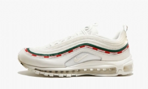 Nike Air Max 97 Undftd Fehér Férfi / Női Futóvitorla / Fehér-gorge Zöld-speed Piros