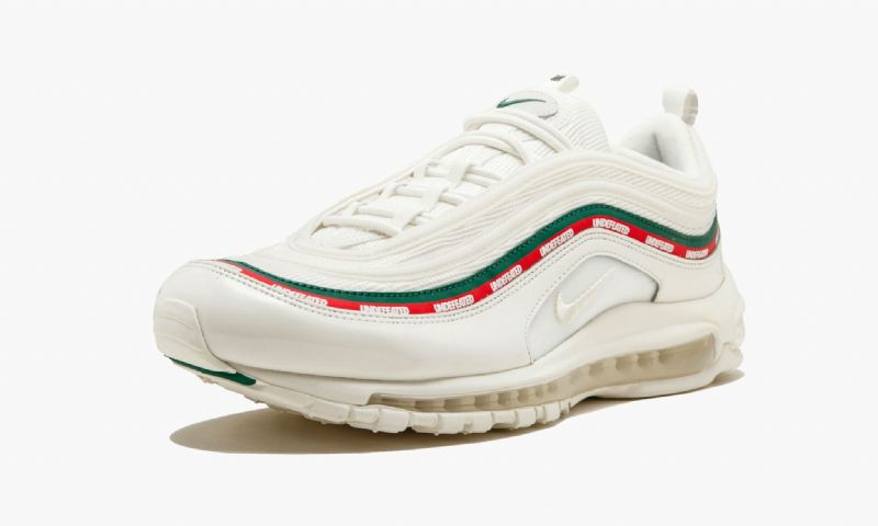 Nike Air Max 97 Undftd Fehér Férfi / Női Futóvitorla / Fehér-gorge Zöld-speed Piros