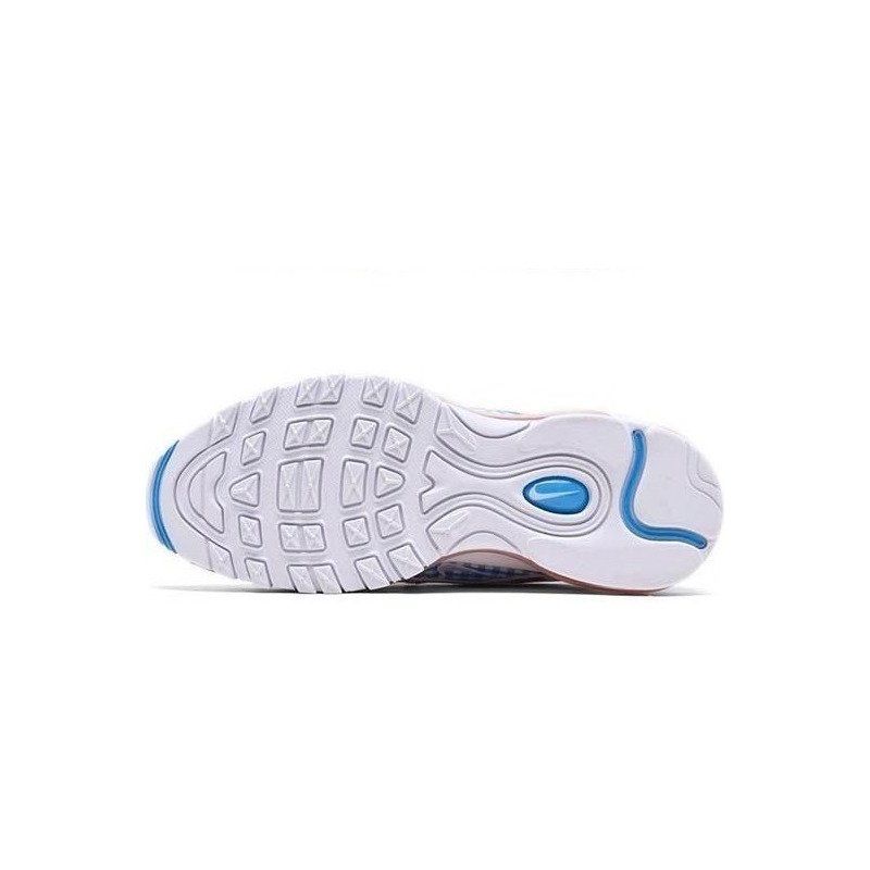 Nike Air Max 97se Cherry Picnic Gs Férfi / Női Futó Fehér / Pálya Piros / Egyetemi Kék /