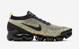 Nike Air Vapormax 3.0 Férfi / Női Futó Fekete / Fekete-volt-kék Lagúna-racer Rózsaszín-electro Zöld