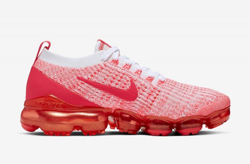 Nike Air Vapormax 3.0 Női Futó Fehér / Ember Glow-ember Glow-fehér