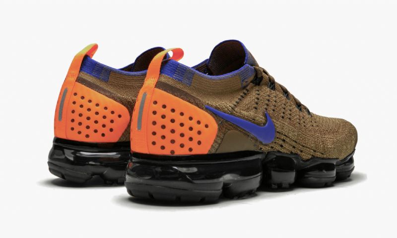 Nike Air Vapormax Flyknit 2 Férfi Running Golden Bézs / Racer Kék