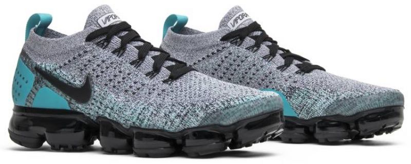 Nike Air Vapormax Flyknit 2.0 Férfi / Női Futó Fekete / Porkaktusz-hyper Jade