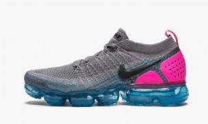 Nike Air Vapormax Flyknit 2.0 Férfi / Női Futó Gunsmoke / Kék Orbit-rózsaszín