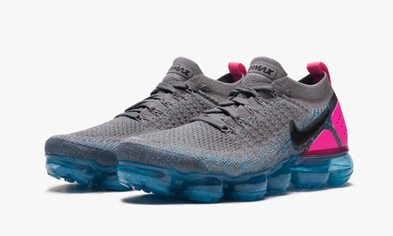 Nike Air Vapormax Flyknit 2.0 Férfi / Női Futó Gunsmoke / Kék Orbit-rózsaszín