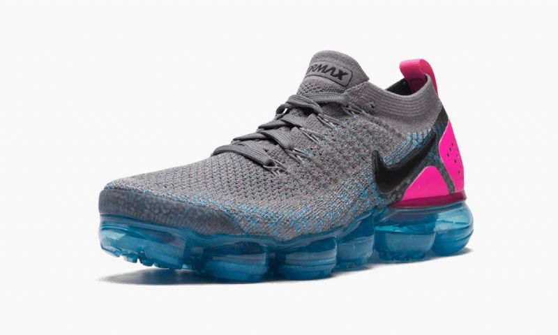 Nike Air Vapormax Flyknit 2.0 Férfi / Női Futó Gunsmoke / Kék Orbit-rózsaszín