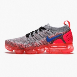 Nike Air Vapormax Flyknit 2.0 Női Futószürke / Ultramarin-forró Ütés