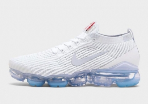 Nike Air Vapormax Flyknit 3 Férfi / Női Futó Fehér / Tiszta Platinaszürke Köd-cerulean