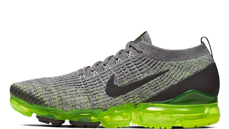 Nike Air Vapormax Flyknit 3 Férfi / Női Futó Gunsmoke / Thunder Szürke -vol -wolf