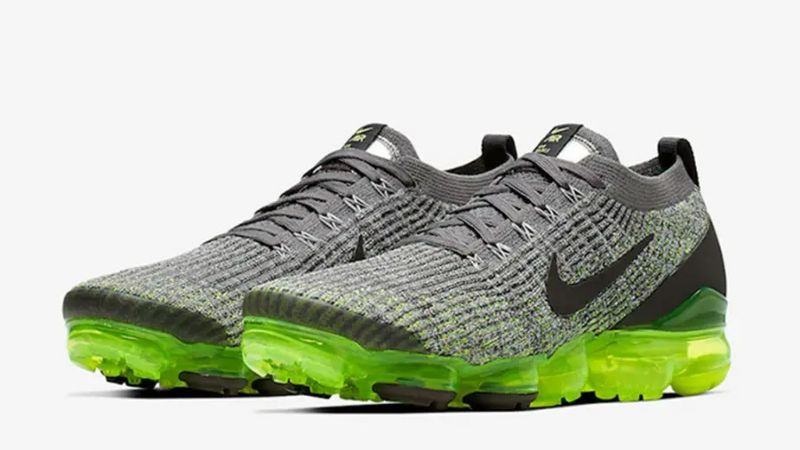 Nike Air Vapormax Flyknit 3 Férfi / Női Futó Gunsmoke / Thunder Szürke -vol -wolf