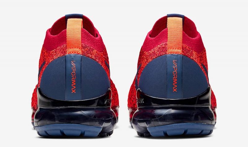 Nike Air Vapormax Flyknit 3 Férfi/női Futó Noble Piros / Kék Void-light Armory Kék