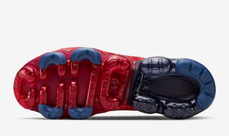 Nike Air Vapormax Flyknit 3 Férfi/női Futó Noble Piros / Kék Void-light Armory Kék
