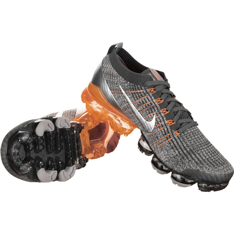 Nike Air Vapormax Flyknit 3 Férfi / Női Futó Sötétszürke / Fémezüst