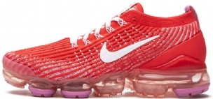 Nike Air Vapormax Flyknit 3 Férfi / Női Futópálya Piros / Rózsaszín Hab-varázsláng
